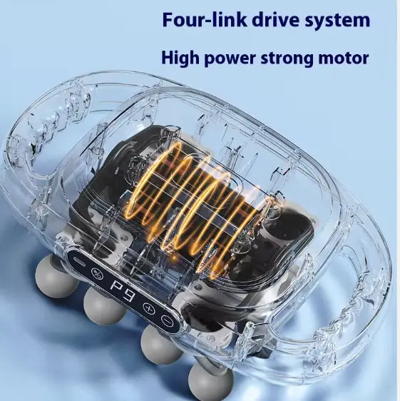 12-Head Fascia Massage Gun – Deep Tissue Muscle Relaxation Device Beautimech