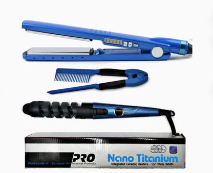 Beautimech™ 3-in-1 Splint Hair Straightener – Straighten, Curl & Style Effortlessly Beautimech