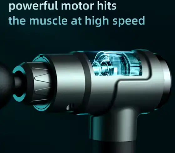 Beautimech™ Double-Head Massage Gun – Deep Muscle Relief & Recovery Beautimech